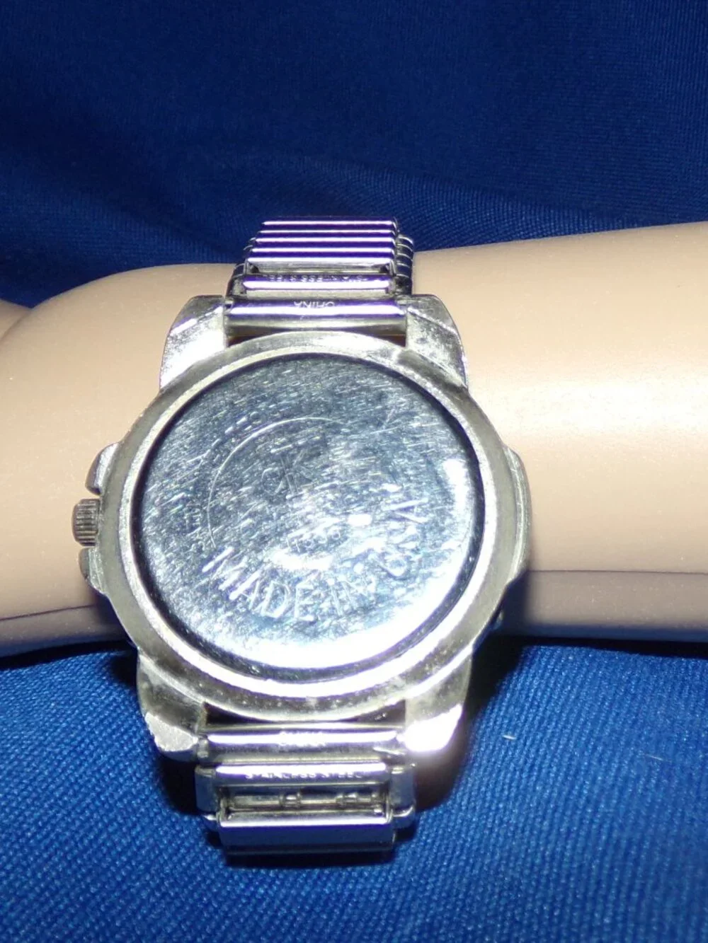 Vintage 1638 Calvin Klein Men's Chronograph Watch - Made In The USA
